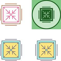 Minimize Icon Design vector