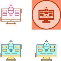 Scroll Icon Design vector