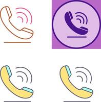 Phone Call Icon Design vector