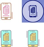 To Do List Icon Design vector