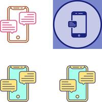 Chat Icon Design vector