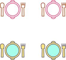 Banquet Icon Design vector