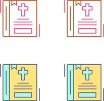 Bible Icon Design vector