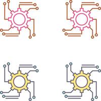 Automation Icon Design vector