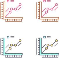 Graph Icon Design vector