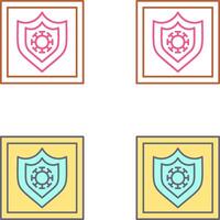 Shield Icon Design vector