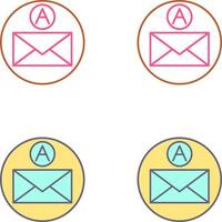 Email Icon Design vector