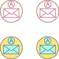 Email Icon Design vector