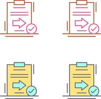 enviar diseño de icono vector