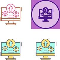 Upload Icon Design vector