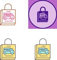 Free Home Delivery Icon Design vector