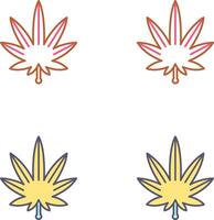 Weed Icon Design vector