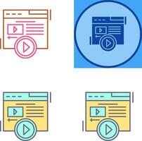 Content Icon Design vector