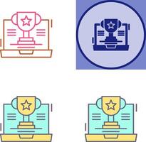 Trophy Icon Design vector