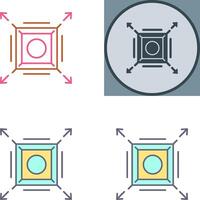 Maximize Icon Design vector