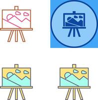 Canvas Icon Design vector