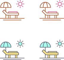 Hammock Icon Design vector