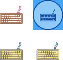 Keyboard Icon Design vector