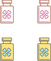 Poison Icon Design vector