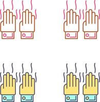 Smelly Hands Icon Design vector