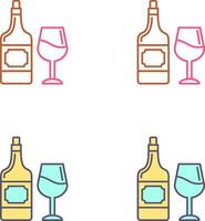 Wine Icon Design vector