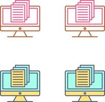 Document Icon Design vector