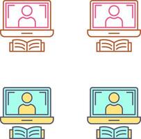 Lesson Icon Design vector