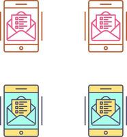 Email Icon Design vector