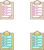 Clipboard Icon Design vector