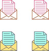 Mail Icon Design vector