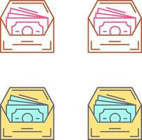 Salary Icon Design vector