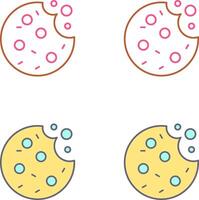 Cookie Icon Design vector