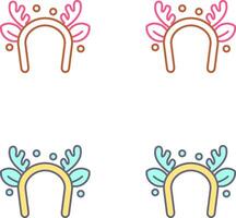 Headband Icon Design vector