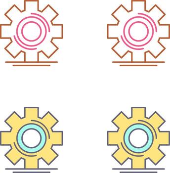 Setting Icon Design vector