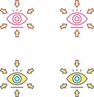Visualization Icon Design vector