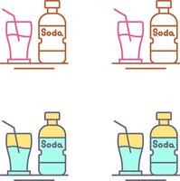 Soda Icon Design vector