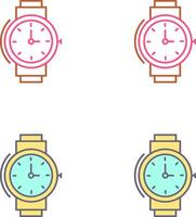 Wrist Watch Icon Design vector