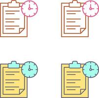 Task Management Icon Design vector