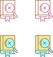 Find Icon Design vector