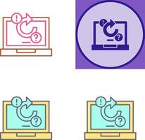 Problem solving Icon Design vector