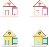 Home Automation Icon Design vector