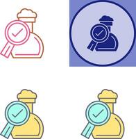 Experiment Icon Design vector