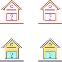 Unknown Icon Design vector