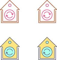 Rotate Icon Design vector