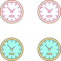 Clock Icon Design vector