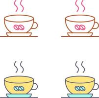 Coffee Cup Icon Design vector