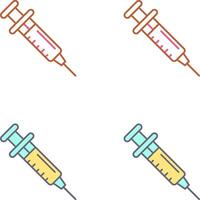 Injection Icon Design vector