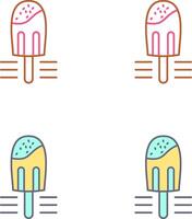 paleta de hielo icono diseño vector