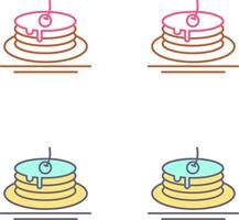 Pancake Icon Design vector