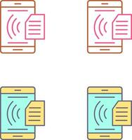 diseño de icono de teléfono inteligente vector